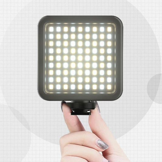 Portable Triple Hot / Cold Shoe Fill Light For Shooting And Recording-1915198385179201538