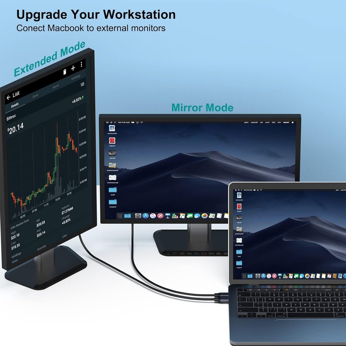 BENFEI 207GY-3F USB-C to DP 0.9m 8K@60Hz Thunderbolt 3
