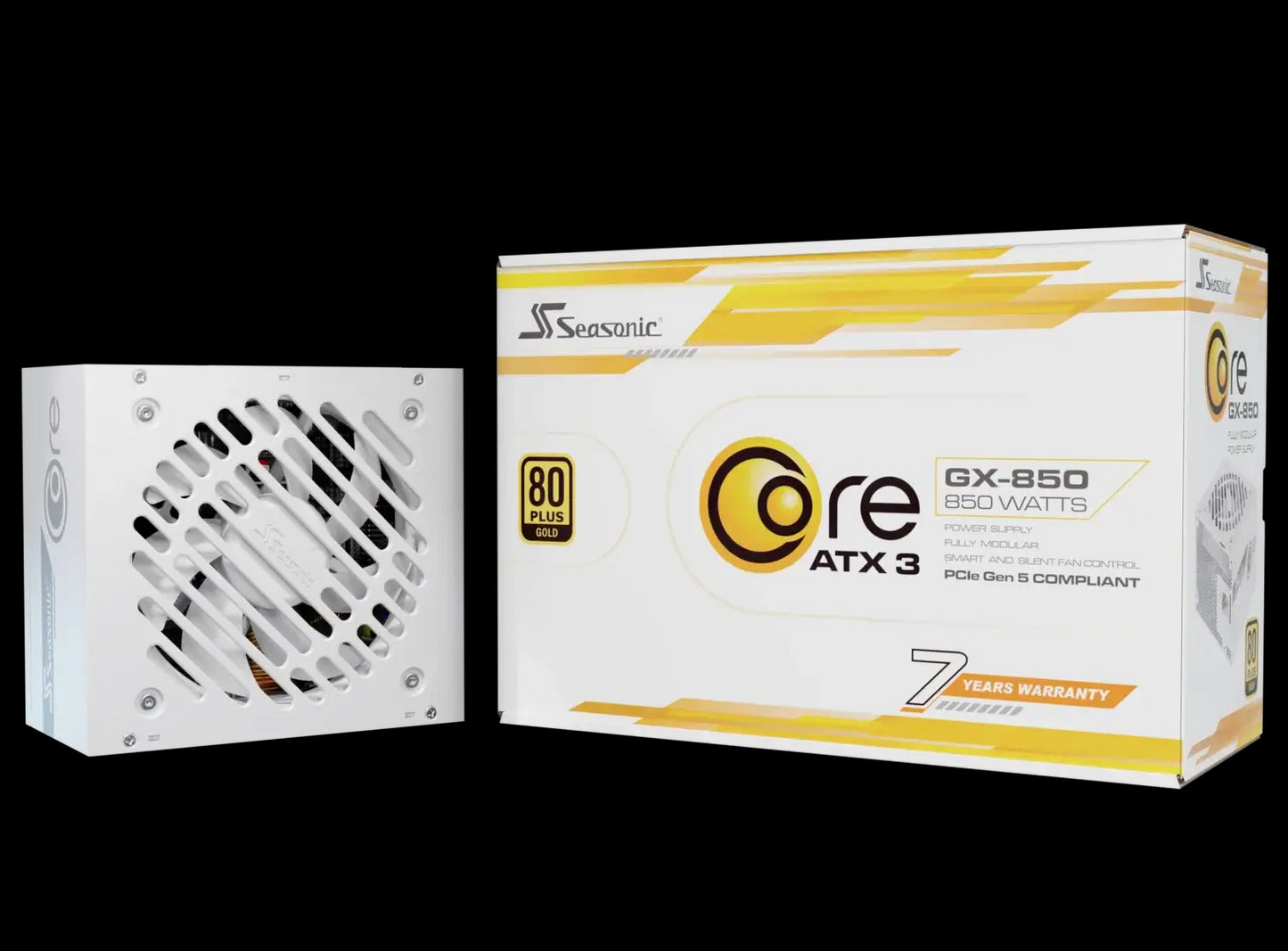 Seasonic CORE GX-850 White ATX 3.1 850W (SRP-CGX851-A5A32SF-WHITE)