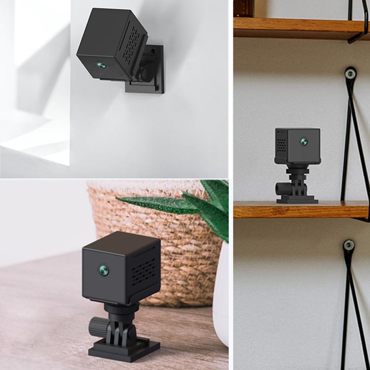 Long Battery Life Wifi Action Camera With Wide-Angle Mount - 1080P