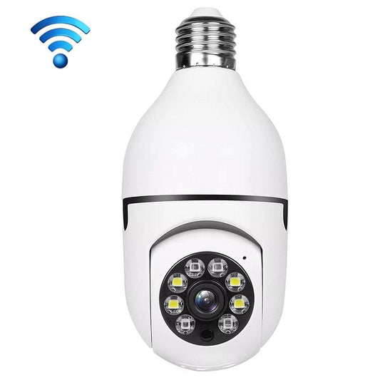 2Mp Hd Wifi Light Bulb Camera With Motion Detection Two-Way Audio Night Vision And Tf Card Support
