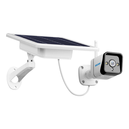 Waterproof Wifi Solar Camera With Night Vision & Motion Detection & Two Way Audio & Tf Card - 1080P