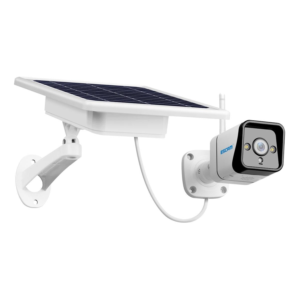 Waterproof Wifi Solar Camera With Night Vision & Motion Detection & Two Way Audio & Tf Card - 1080P