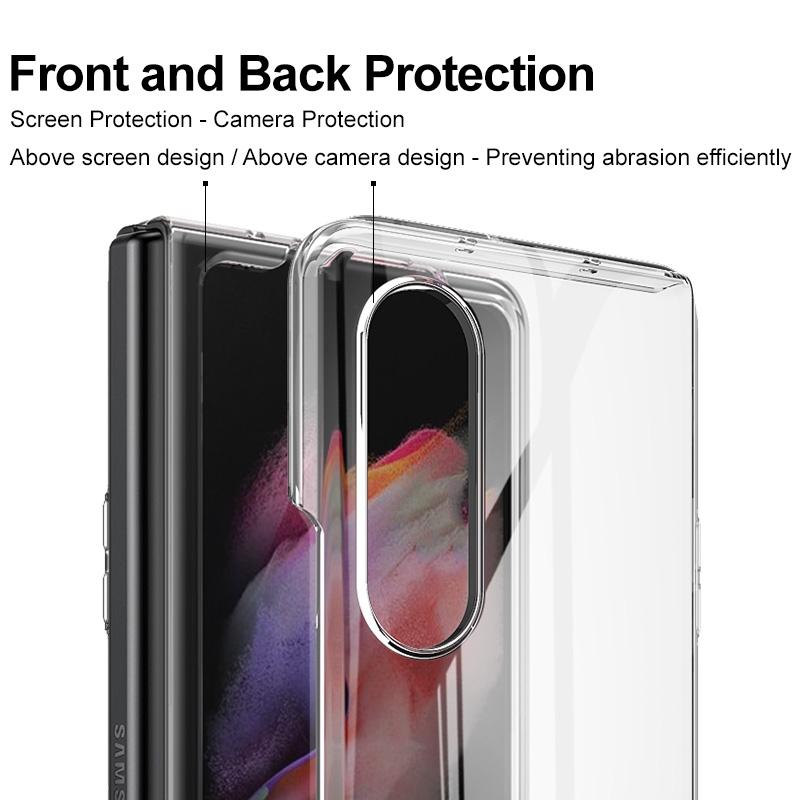 For Samsung Galaxy Z Fold4 5G Imak Wing Ii Crystal Pro Case Samsung Fold 4 - Sleek Protection