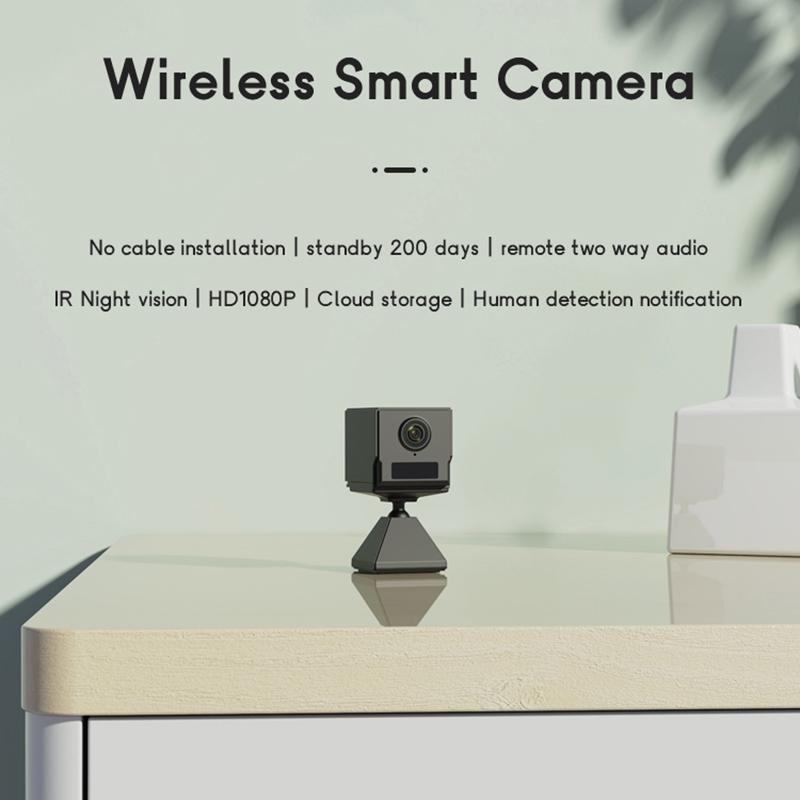 1440P Wifi Action Camera With Wide-Angle Mount