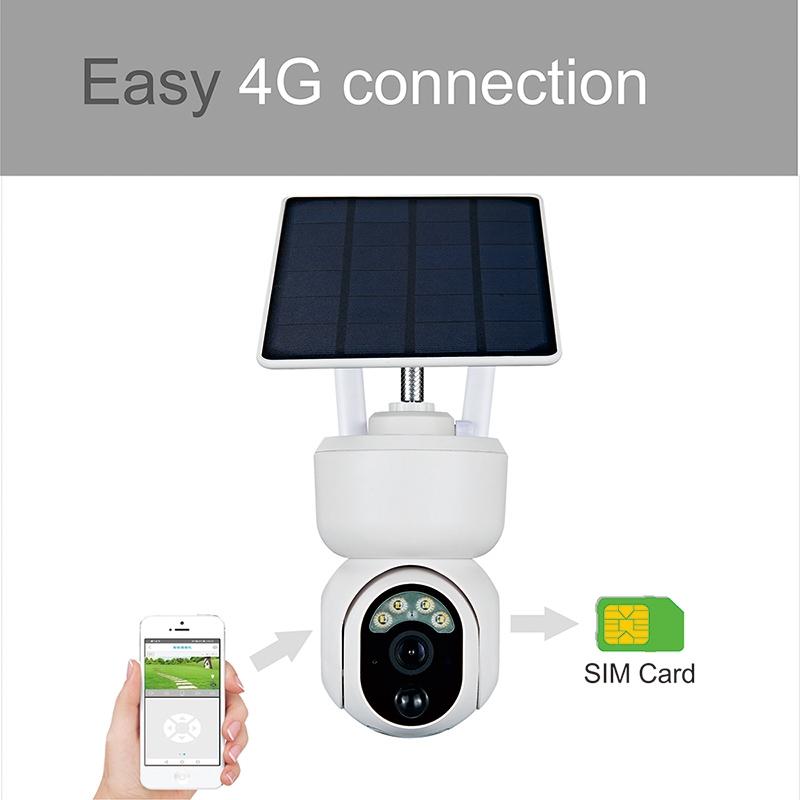 Smart Solar Ptz Camera With Full-Colour Night Vision & Ai Detection