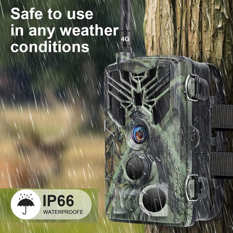 Outdoor 4G Night Vision Trail Camera With Infrared