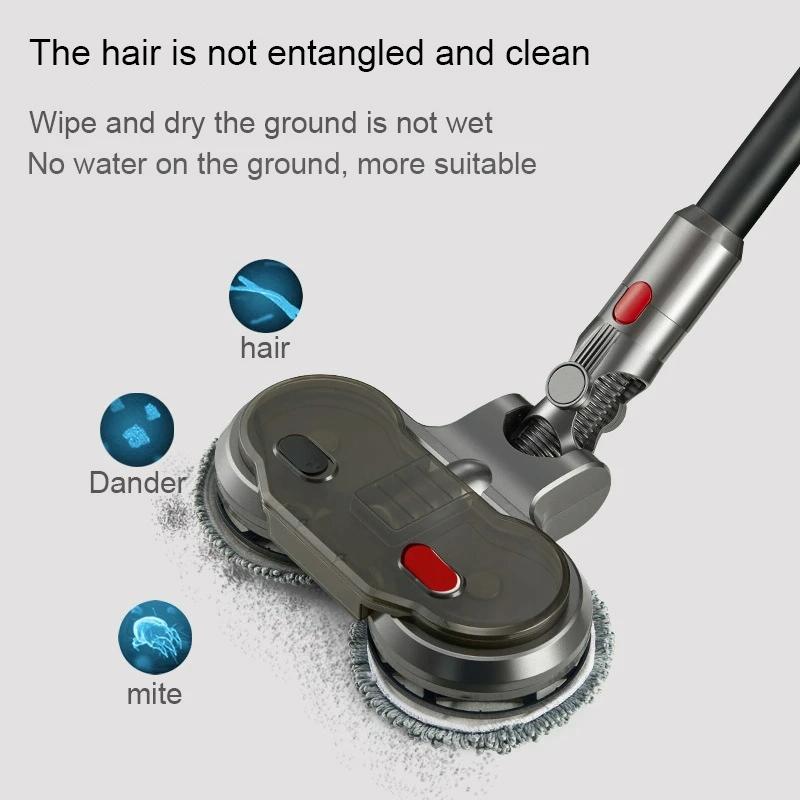 Electric Mop Head with Water Tank for Dyson V7 / V8 / V10 / V11 - Household Floor Cleaning