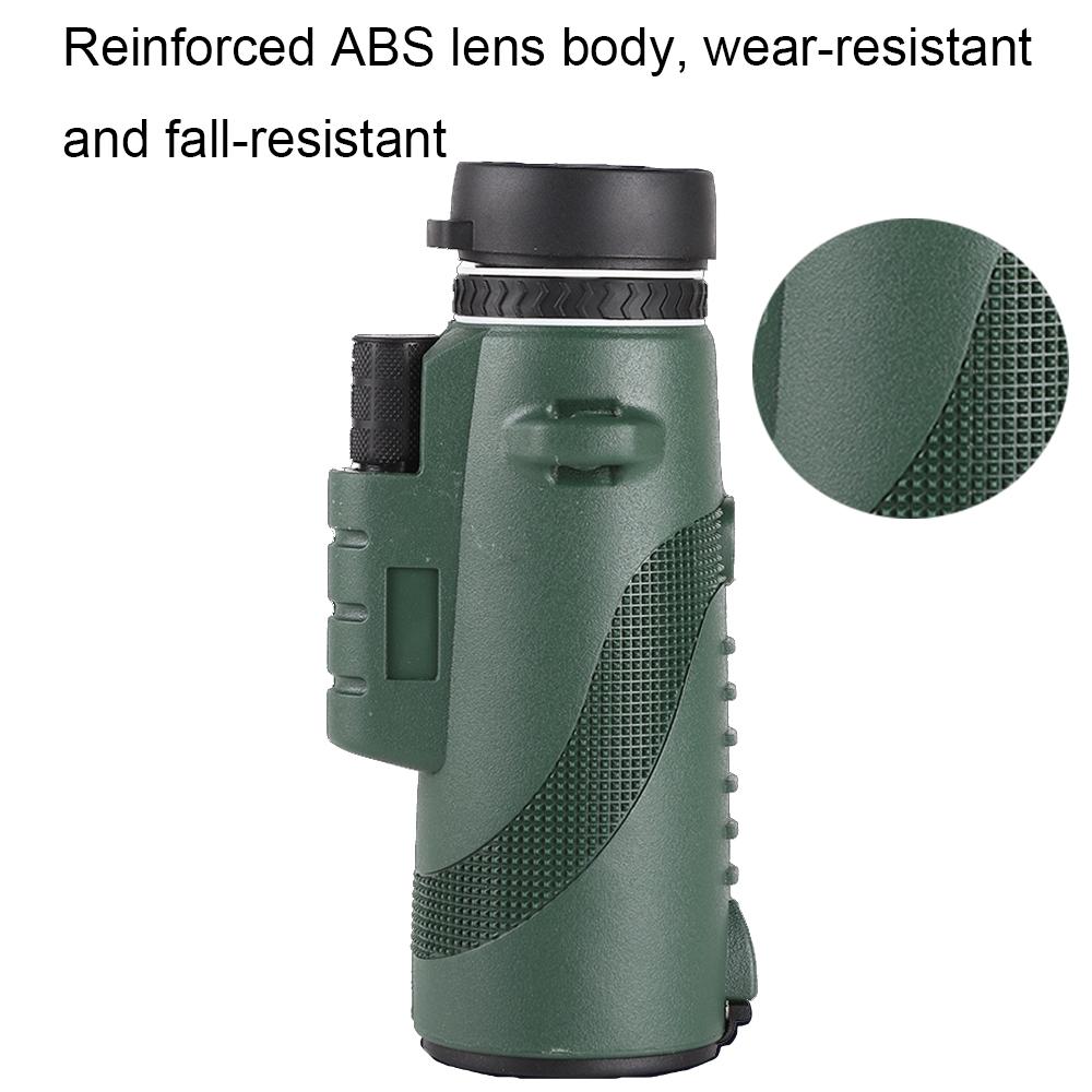 High-Definition Monocular Binoculars - 40X60 Fmc Multi-Layer Coated - With Holder And Tripod