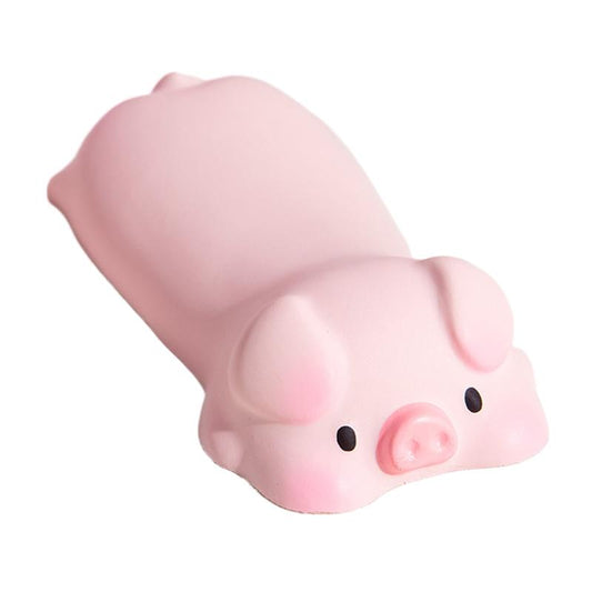 Memory Foam Mouse Pad With Cute Pattern For Comfortable Wrist Support - Pig