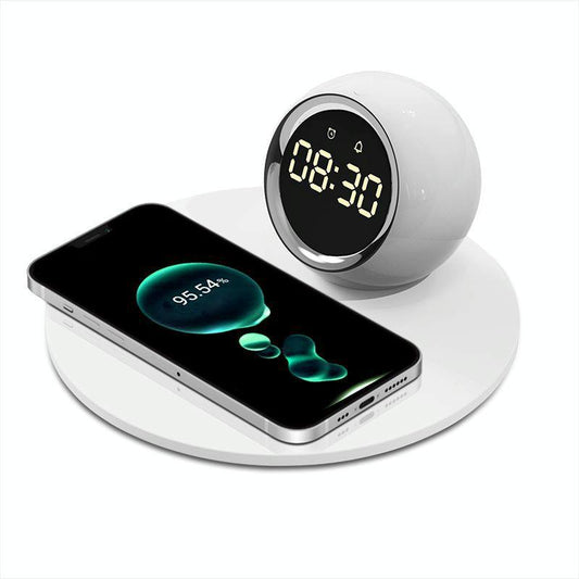 15W Rotatable Night Light Fast Charger Wheat - Wheat-Colour