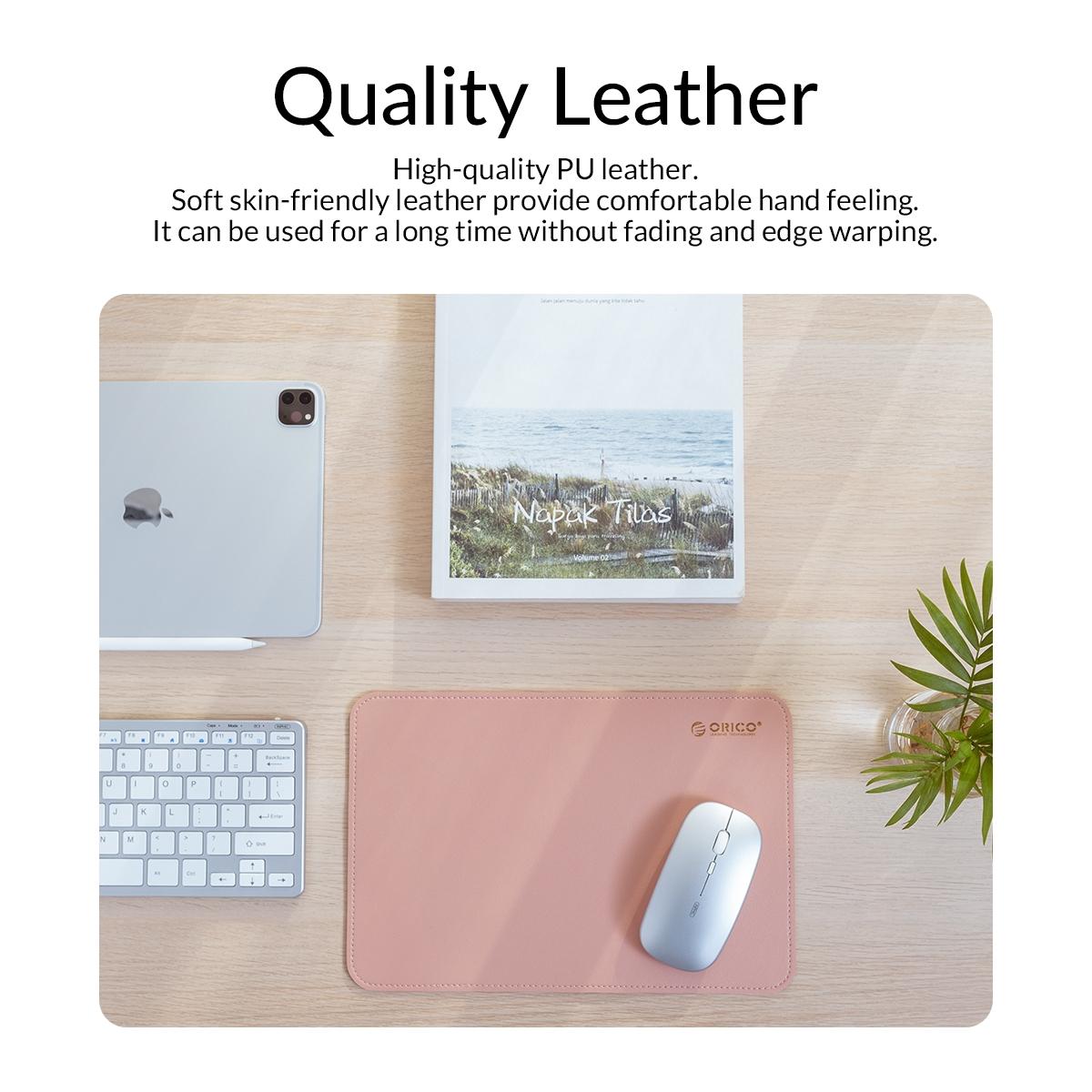 Reversible Mouse Pad 200 X 300Mm Cork & Pink