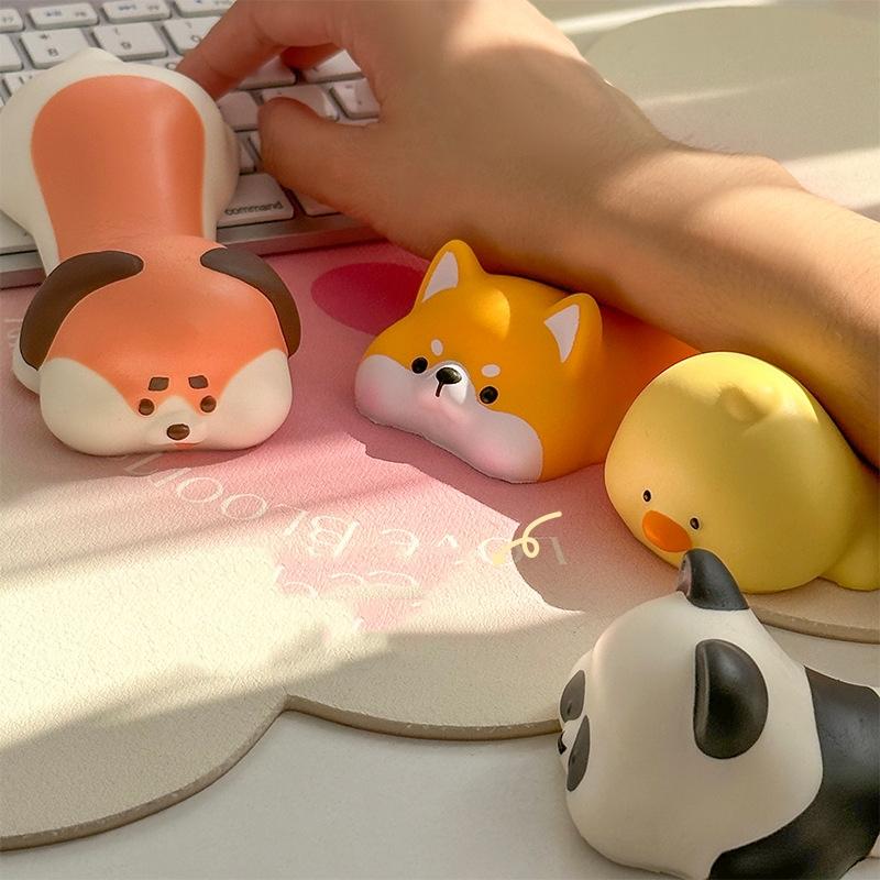 Memory Foam Mouse Pad With Cute Puppy Pattern