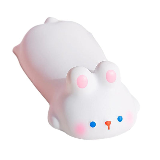 Memory Foam Mouse Pad With Cute Pattern For Comfortable Wrist Support - Rabbit