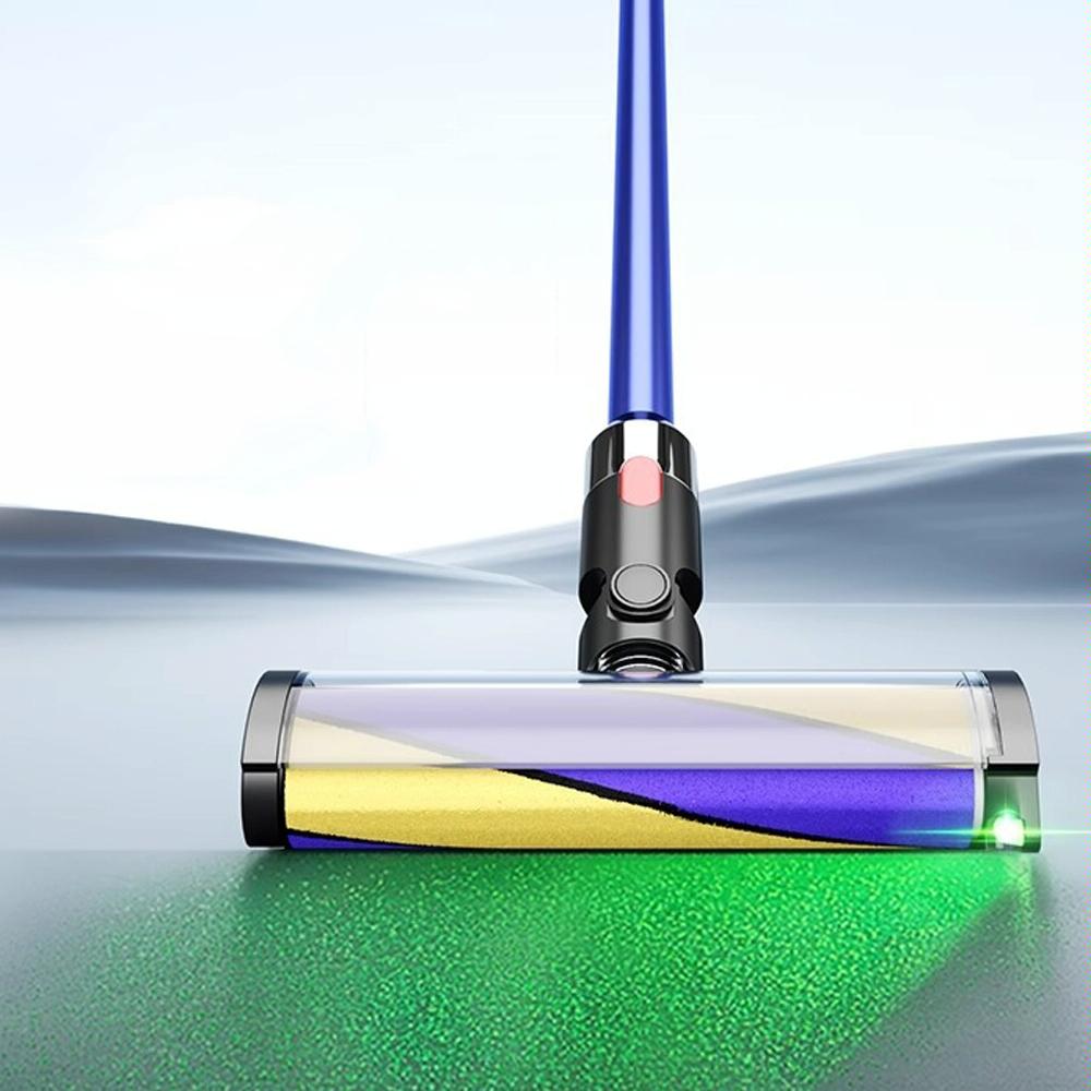 Green Light Dust Display Vacuum Brush Head - For Dyson V10 Slim V12 Slim