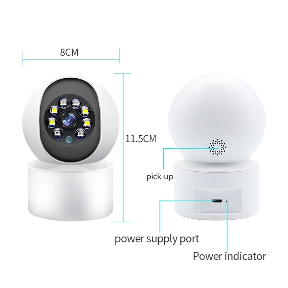 Smart Hd Wifi Camera With Night Vision And Two-Way Intercom