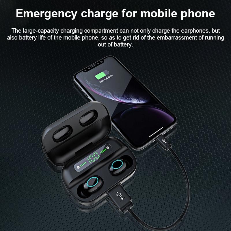 Wireless Touch Earbuds with Magnetic Charging Case