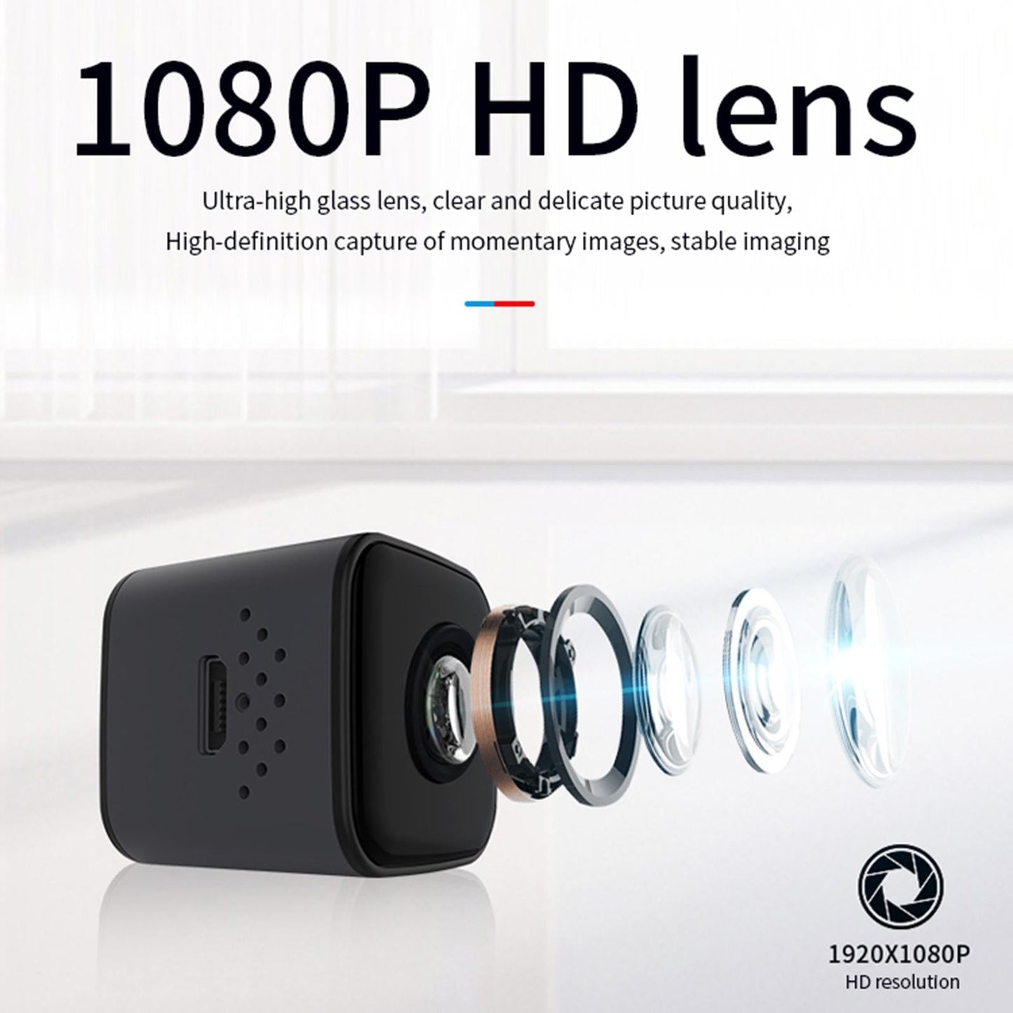 Waterproof Mini Smart Camera With Night Vision - 1080P