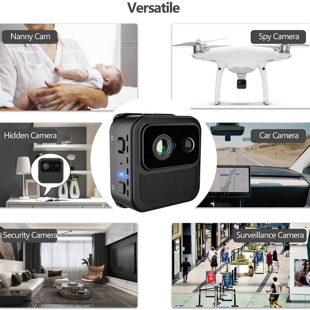 Portable Wifi Camera With Remote Monitoring And Night Vision