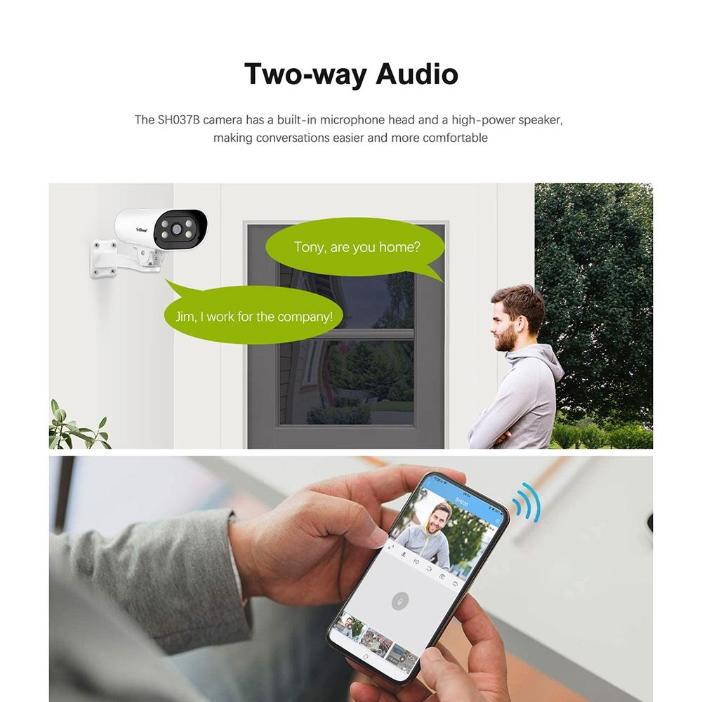 Waterproof Night Vision Bullet Camera - 4Mp Ip66