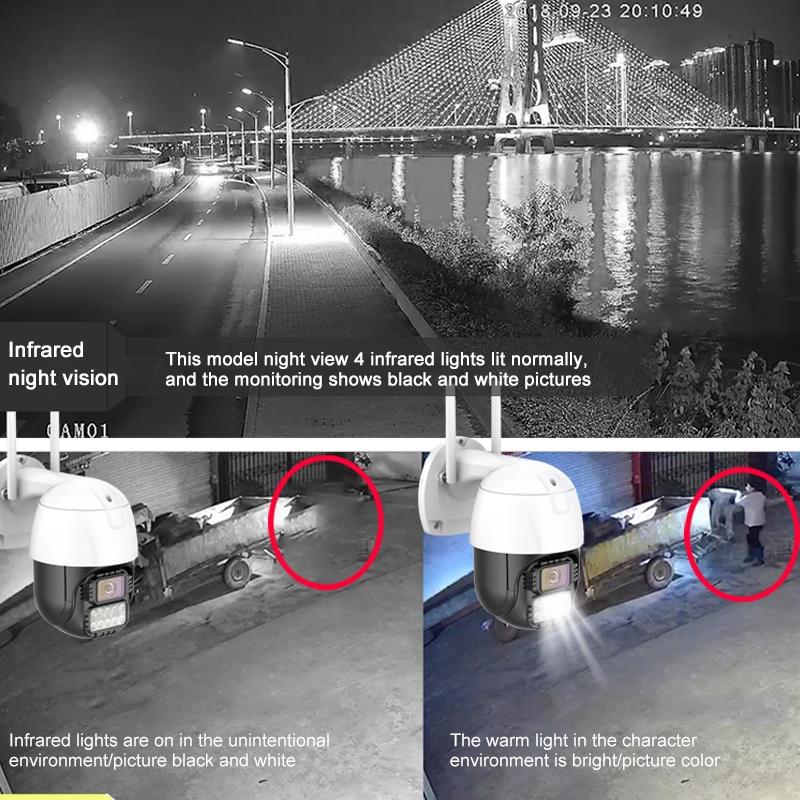 Smart Wifi Dome Camera With 3Mp Humanoid Recognition And Ai Alarm