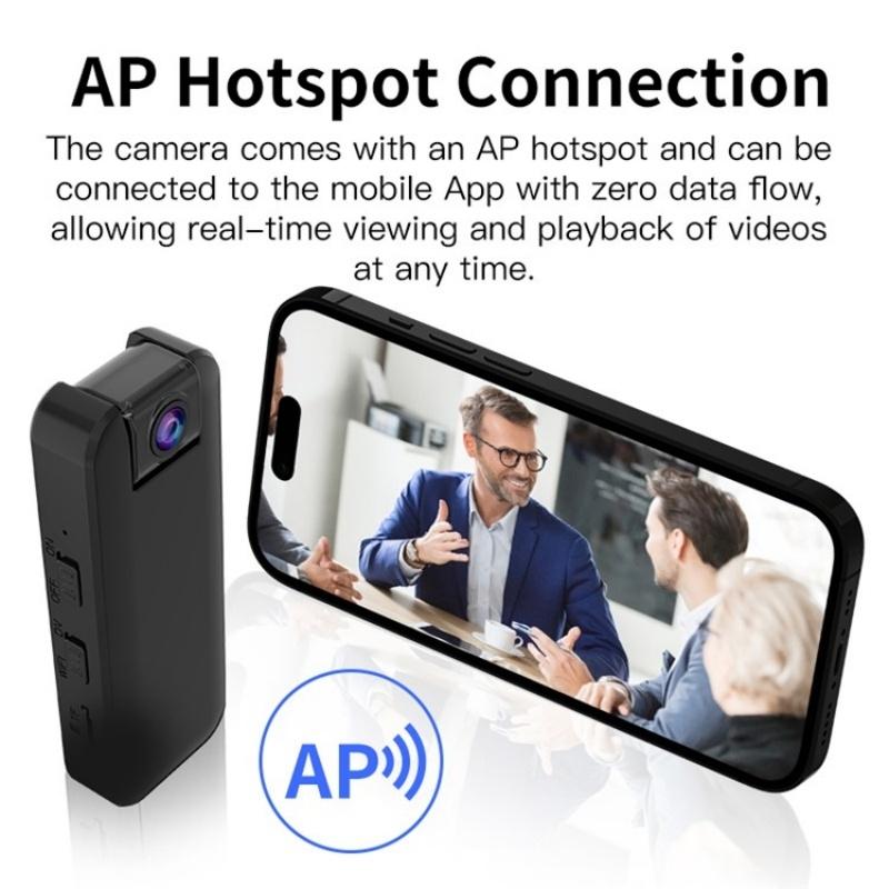 Outdoor Sports Video Camera With Night Vision And Rotatable Lens