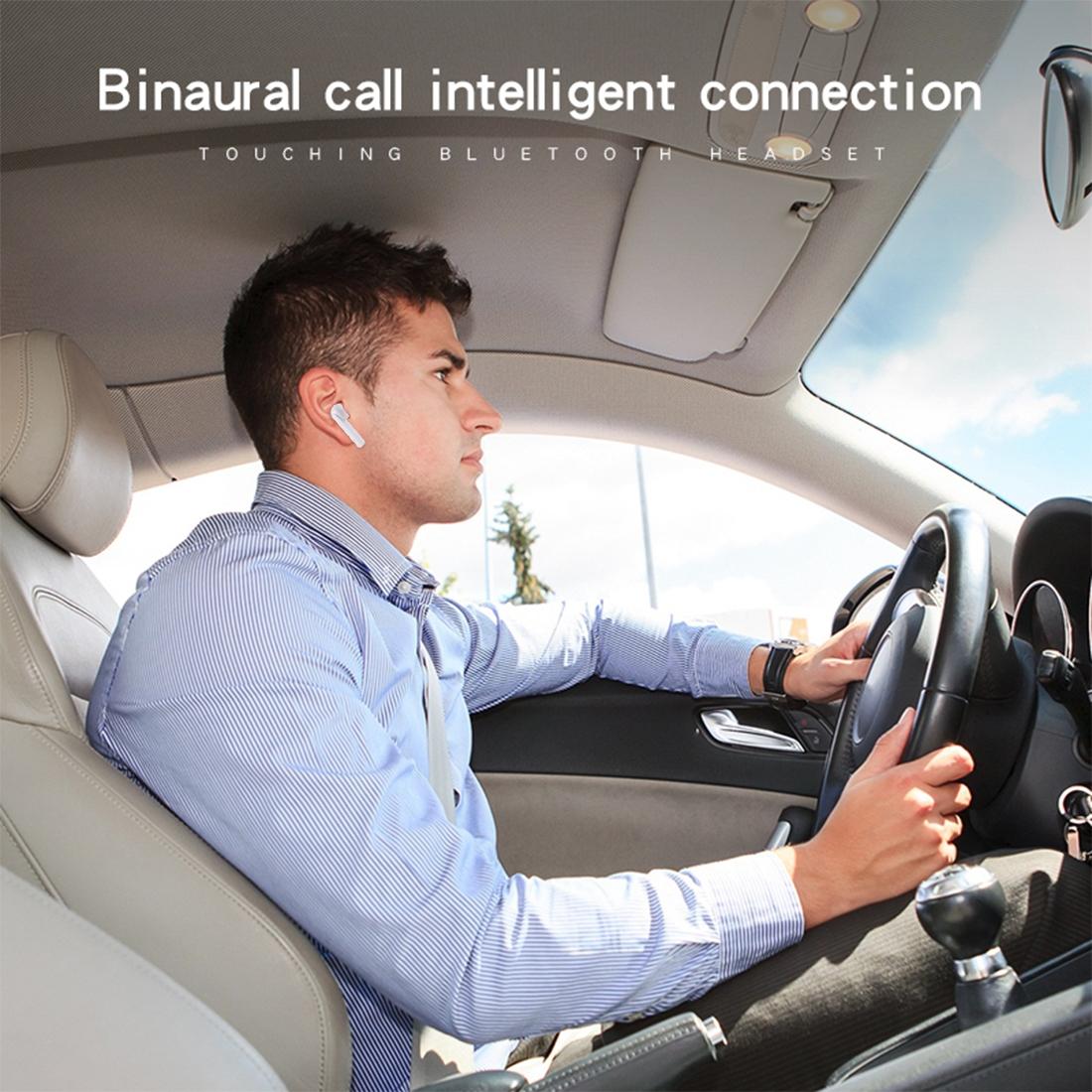 Hi-fi Stereo T12 Tws Wireless Earphones + Charging Case