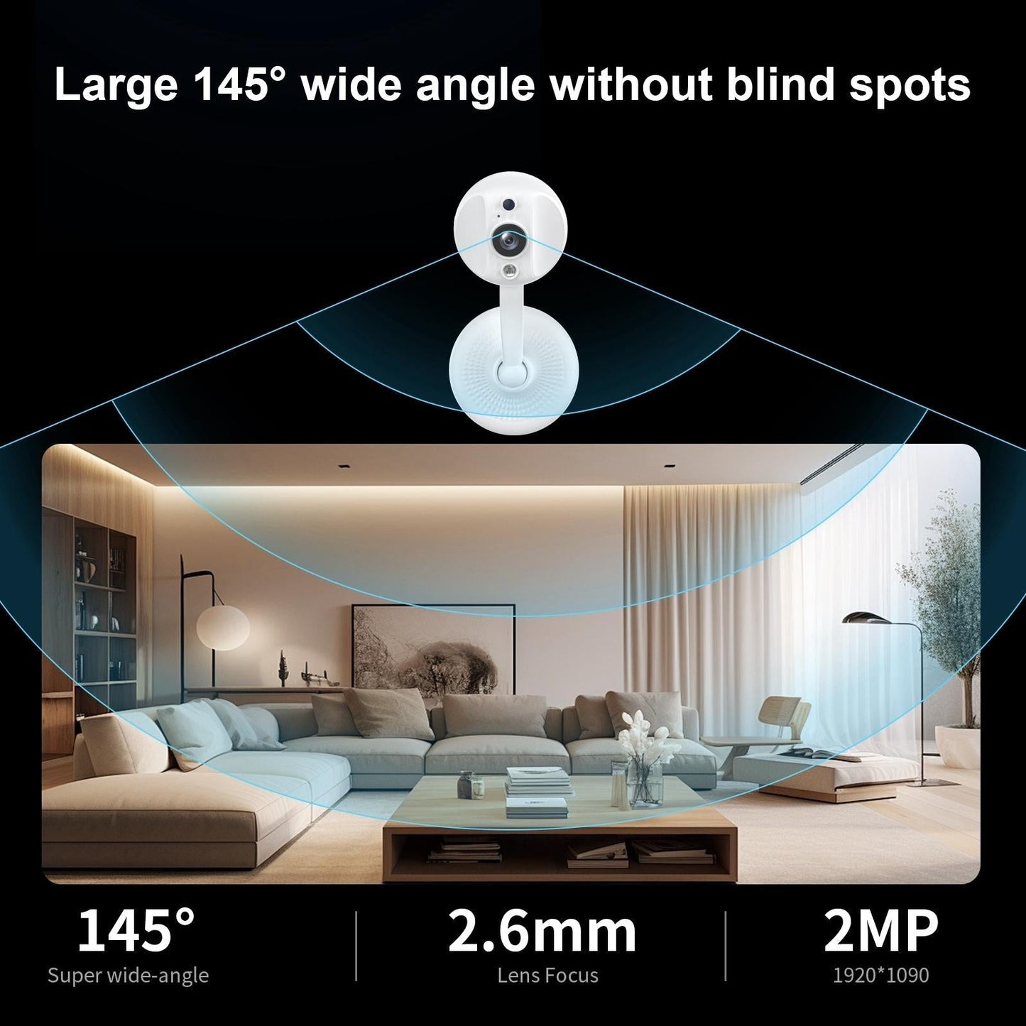Hd Wifi Camera With Two-Way Voice Intercom For S20 Home Mobile Phone