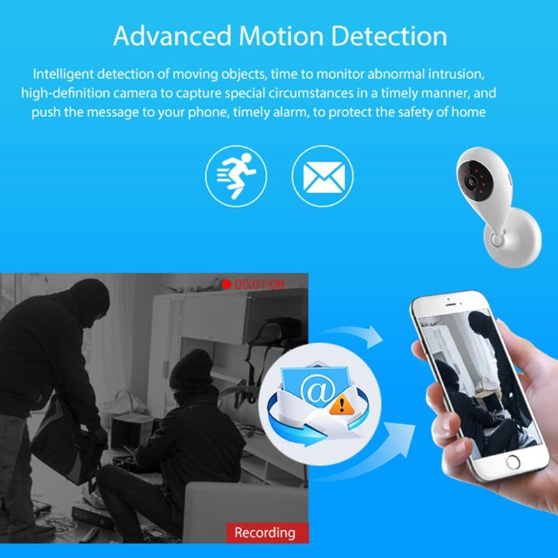 Wireless Ip Camera With Night Vision & Remote Control
