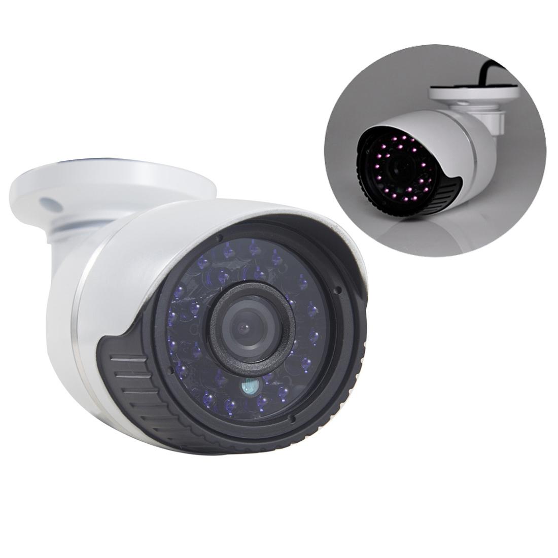 Waterproof / Vandalproof H.264 Ip Camera With 1.3Mp Fixed Lens Motion Detection Privacy Mask And 30M Ir Night Vision - Hd 720P