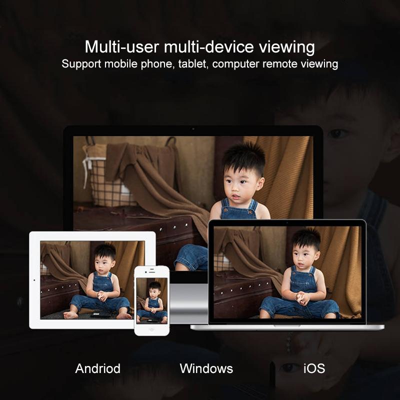 Smart Wifi Camera With Night Vision - 720P Remote Control