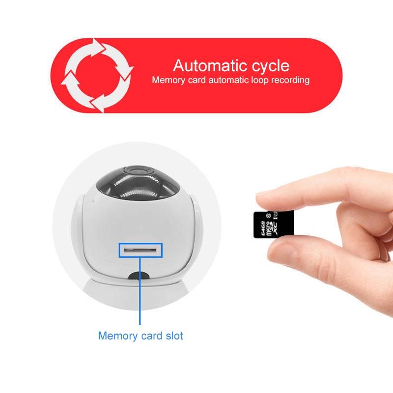 Smart Wifi Camera With Night Vision - 720P Remote Control