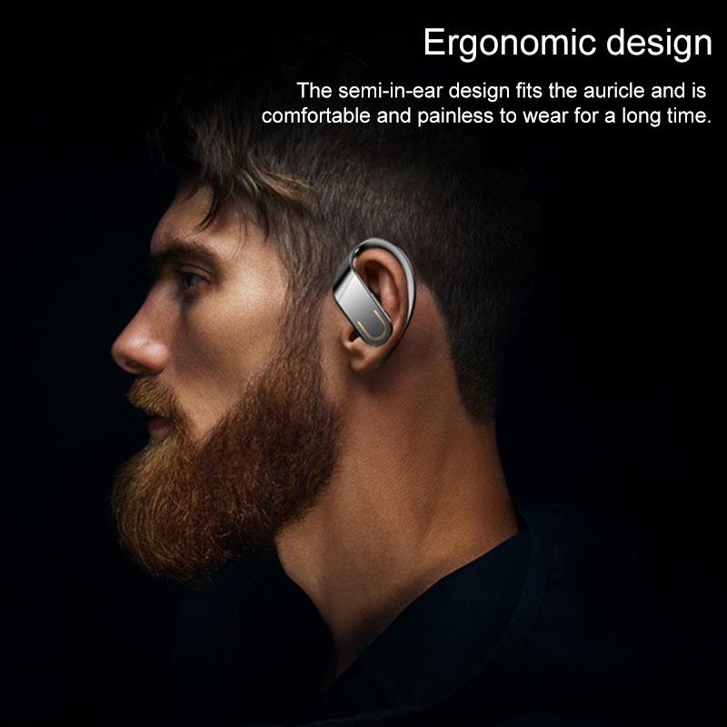 Wireless Bluetooth Earphones with Magnetic Charging Case & Digital Display