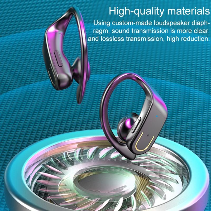Wireless Bluetooth Earphones with Magnetic Charging Case & Digital Display