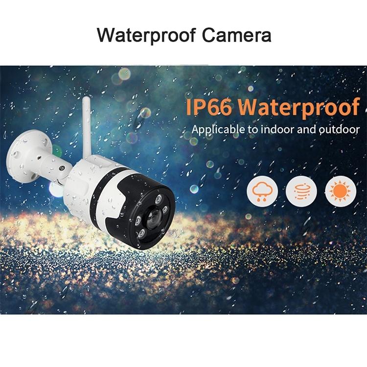 Smart Wifi Security Camera - Hd Waterproof Ip66 For Indoor / Outdoor Surveillance