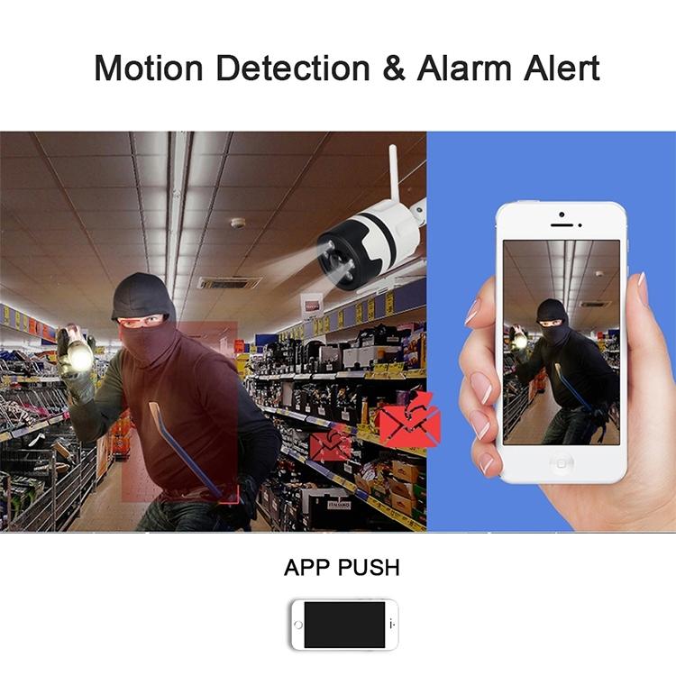 Smart Wifi Security Camera - Hd Waterproof Ip66 For Indoor / Outdoor Surveillance