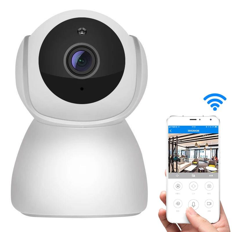 Smart Wifi Camera With Night Vision - 1080P Remote Control
