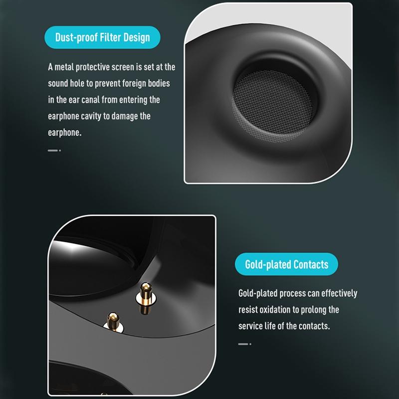 Mini Bluetooth Earphones with Magnetic Charging Box - Eb62