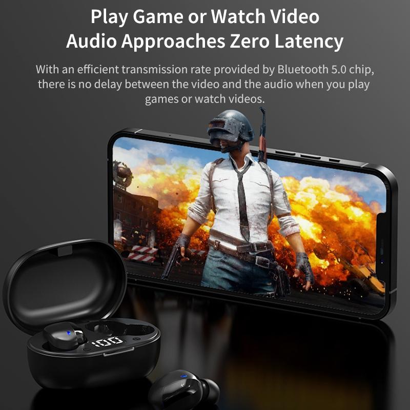 Mini Bluetooth Earphones with Magnetic Charging Box - Eb62