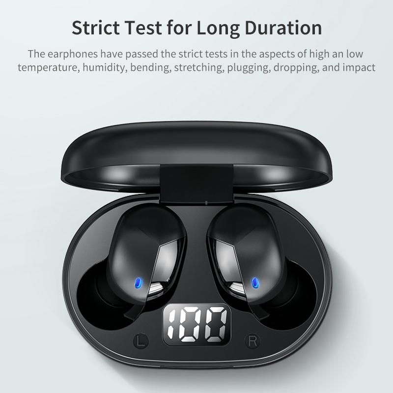 Mini Bluetooth Earphones with Magnetic Charging Box - Eb62