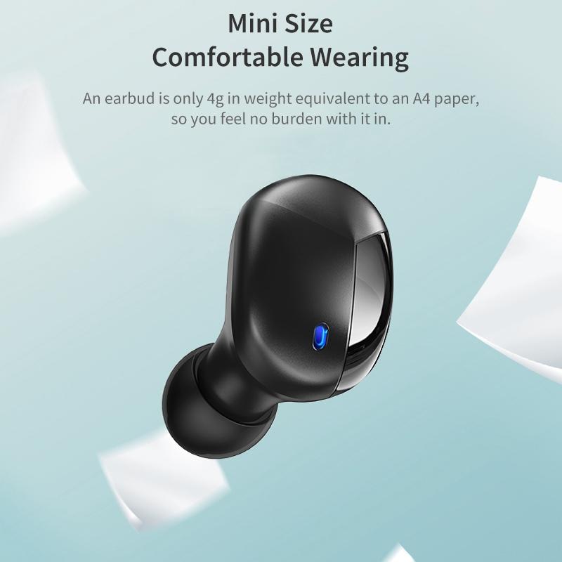 Mini Bluetooth Earphones with Magnetic Charging Box - Eb62