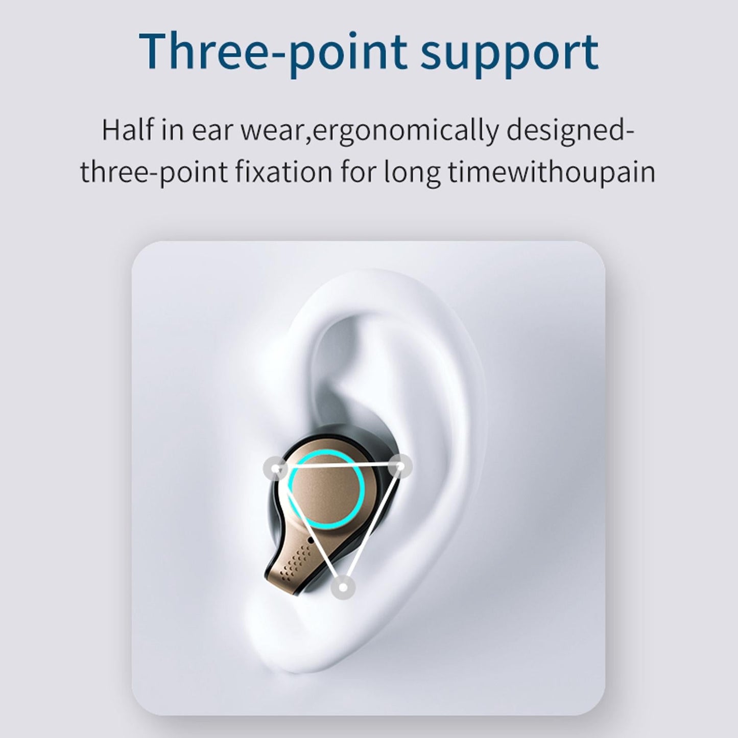 Waterproof Wireless Bluetooth 5.0 Earphones with Charging Box and Led Display