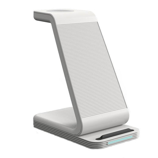 3 In 1 15W Vertical Wireless Charger - Black