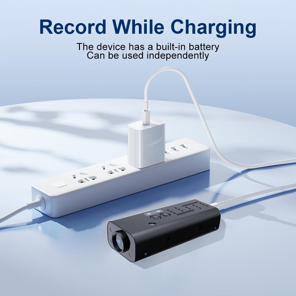 Smart Wifi Camera With Infrared Night Vision - 720P Black