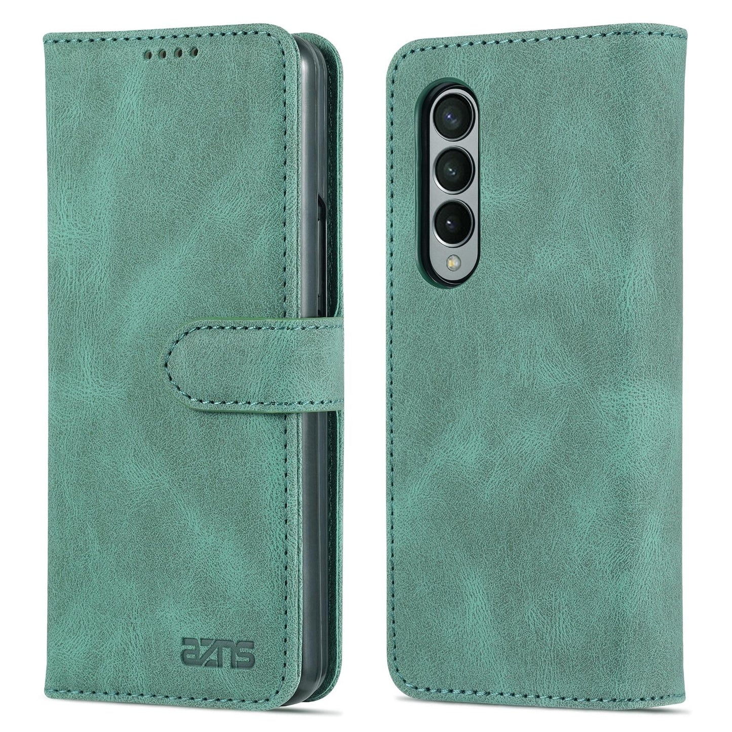 For Samsung Galaxy Z Fold4 5G Horizontal Flip Tpu Phone Case - Blue
