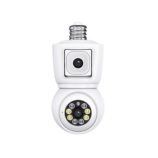 Waterproof Wifi Dual Lens Camera With Motion Detection And Two-Way Audio