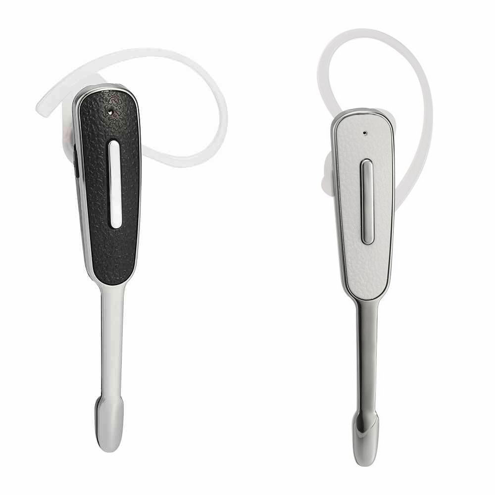 Handsfree Bluetooth Earphone with Mic for Iphone - Black / Silver