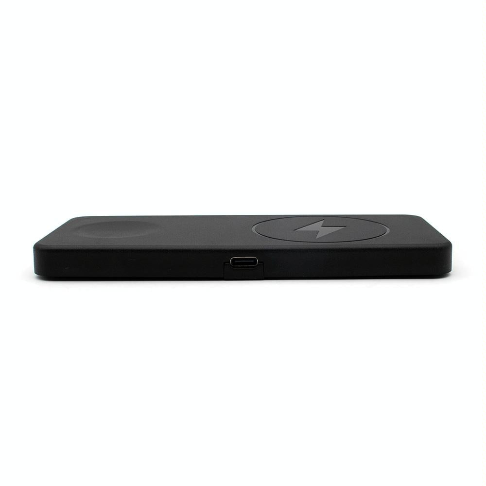 2 In 1 Magnetic Wireless Charger Black