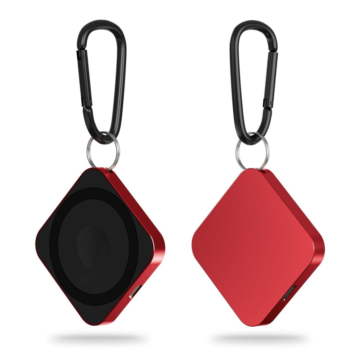 15W 3 In 1 Magnetic Wireless Charger For Smart Devices - Red