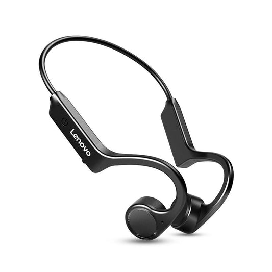 Waterproof Bone Conduction Bluetooth Earphones - Black